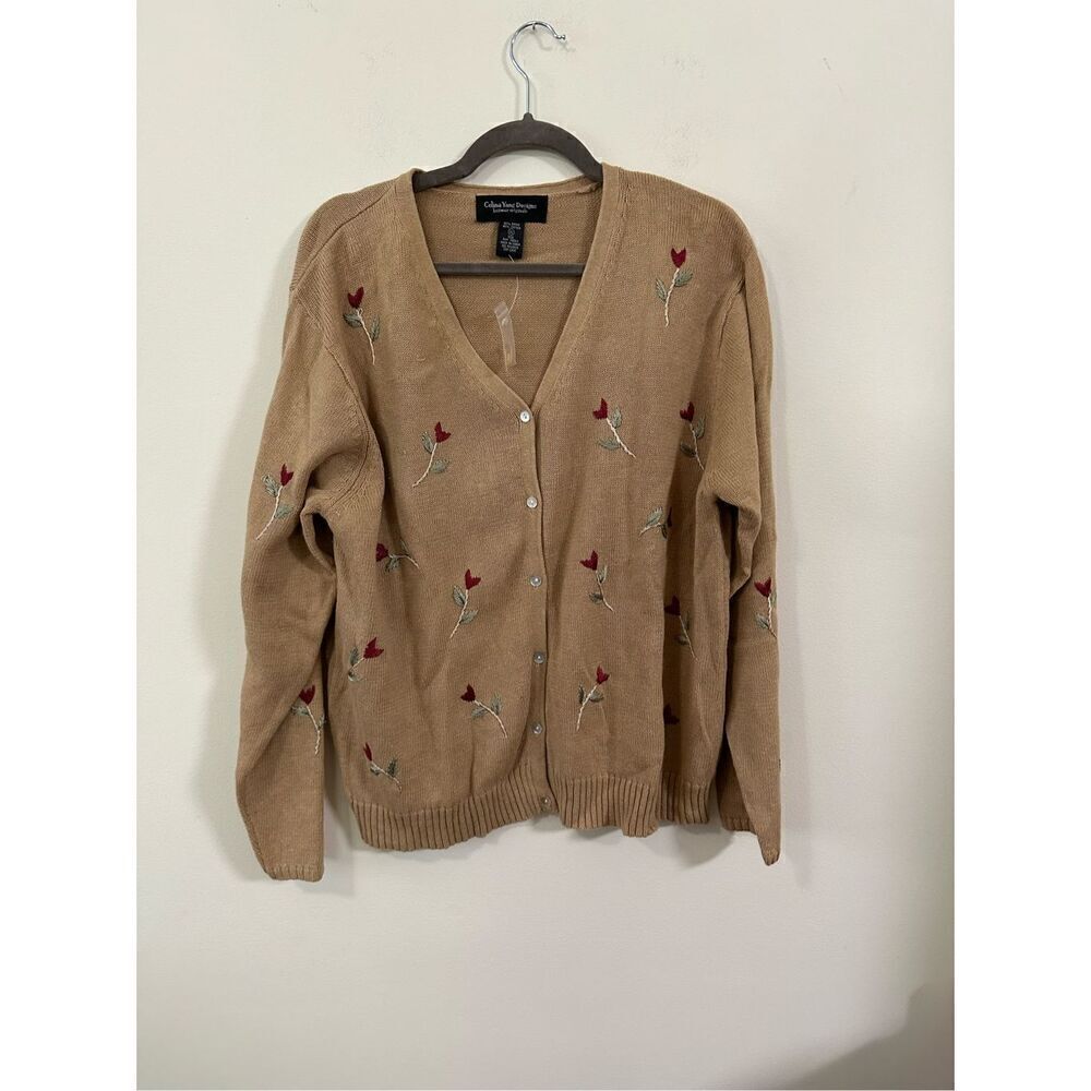 Celina Yang Designs Floral Cardigan, XL